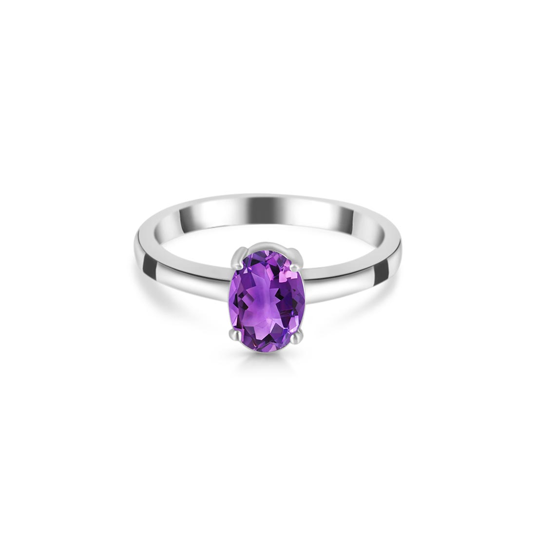Amethyst Ring-(AMT-SR-242.)